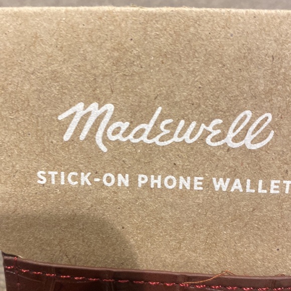Madewell stick on phone wallet - Picture 5 of 5